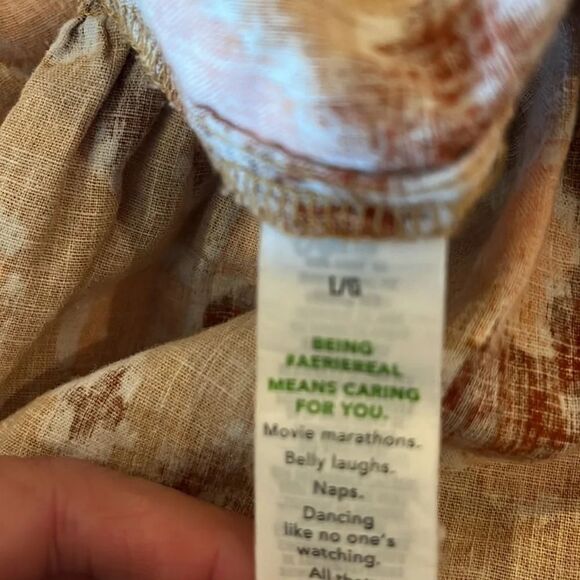 Aerie High Low Halter Maxi Sundress, size L - Picture 10 of 12